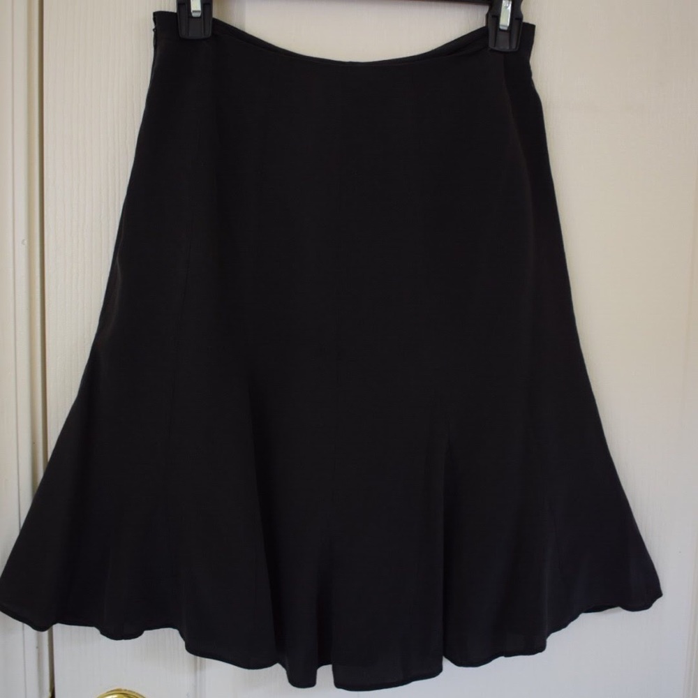 Gap Black Flare Skirt